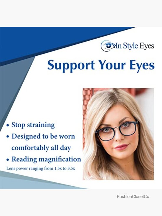 Classic Oval Reading Glasses with Spring Hinges - Full Rim main image 4